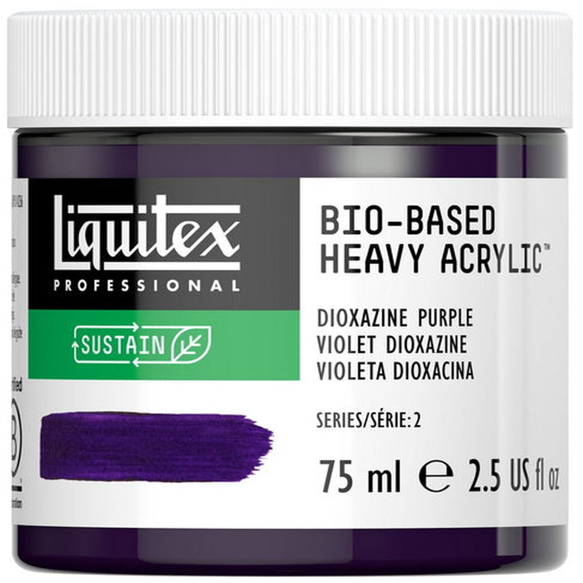 Bio hb acrylic - 2.5oz - dioxazine purple - s2