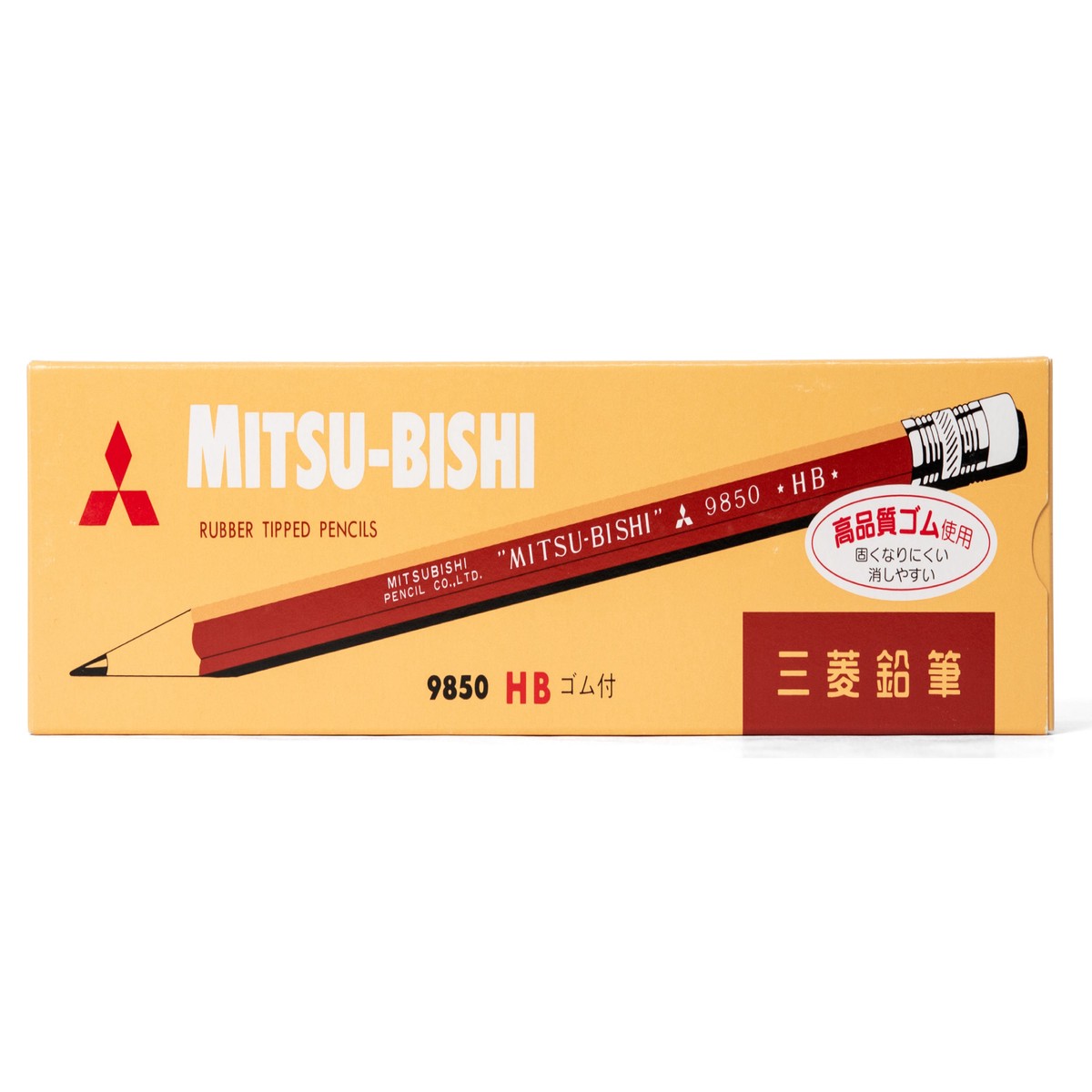 Mitsubishi 9850 Pencil, HB, Set of 12