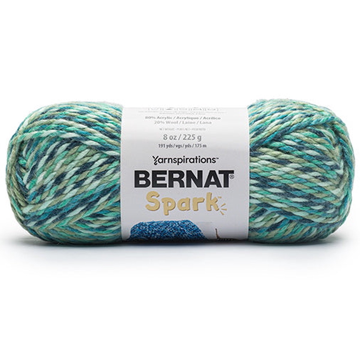 Spark yarn #5 - 225gr - minted