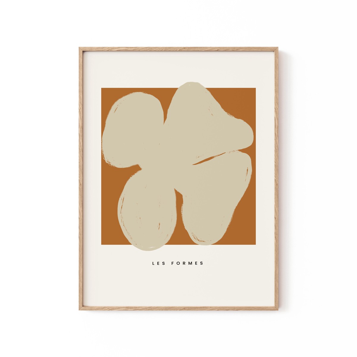 The Leaf 02, Minimal Art, Minimalist Painting