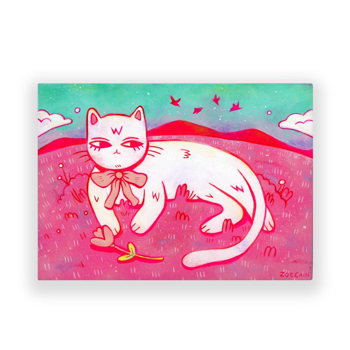 5x7 (2025) - #56 - Zo Cain - "Outdoor Cat"