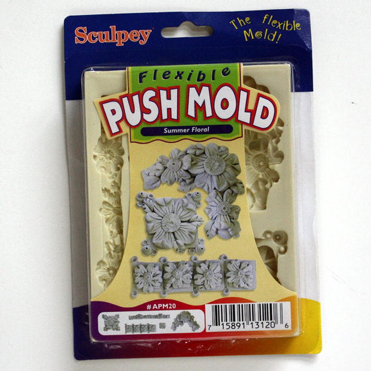 Flexible Push Mold - Summer Floral