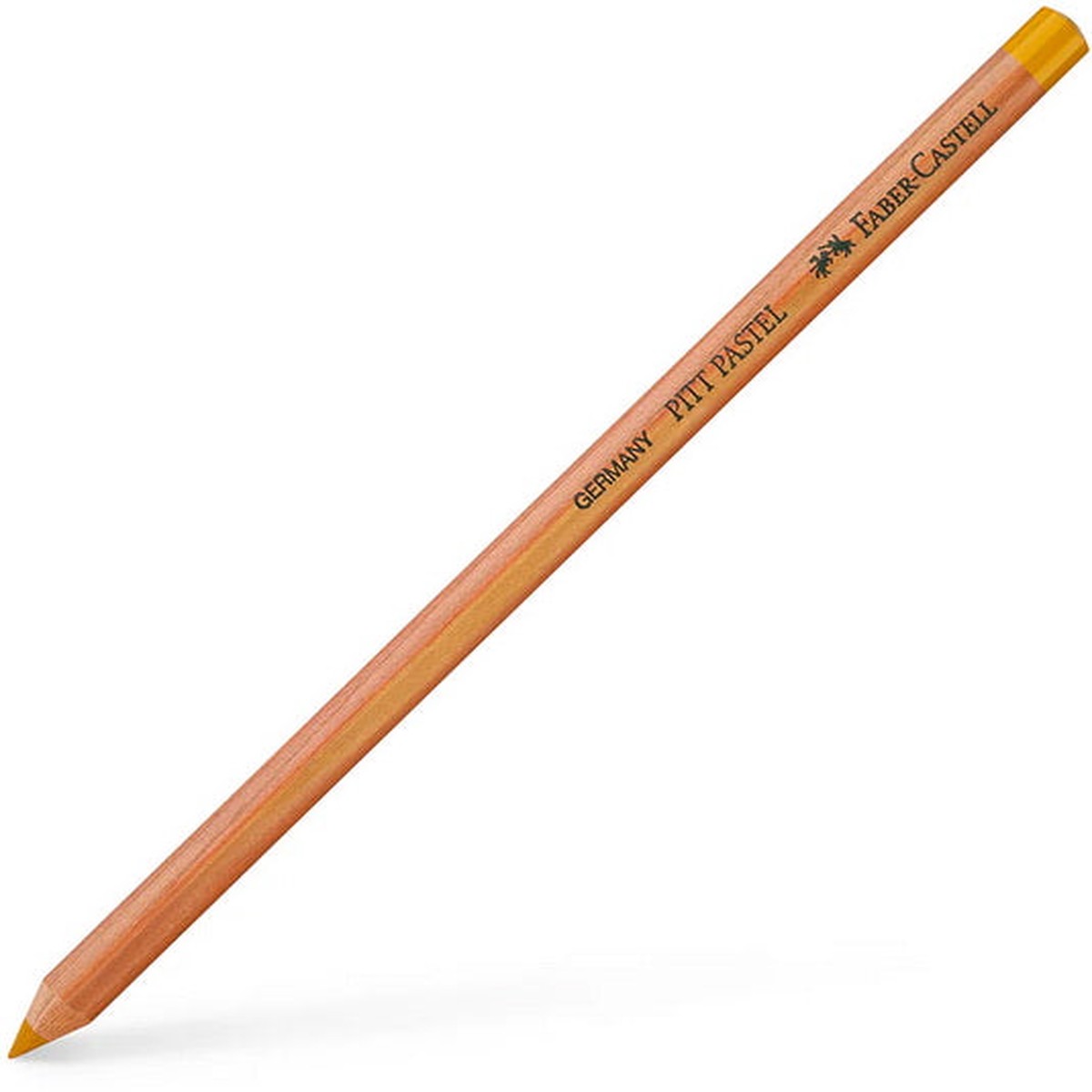 Pastel pencil light yellow ochre