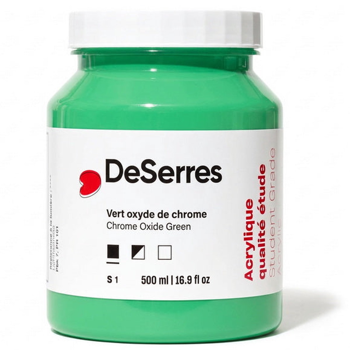 Student Acrylic Chromium Oxide Green - 500ml