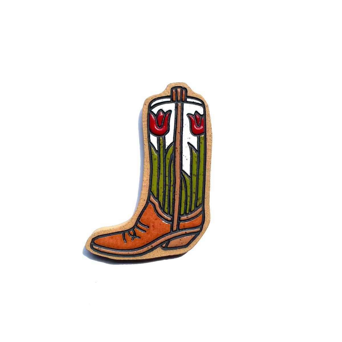The Special Feature - Christina Margarita Erives - "Tulip Boot, Tile"