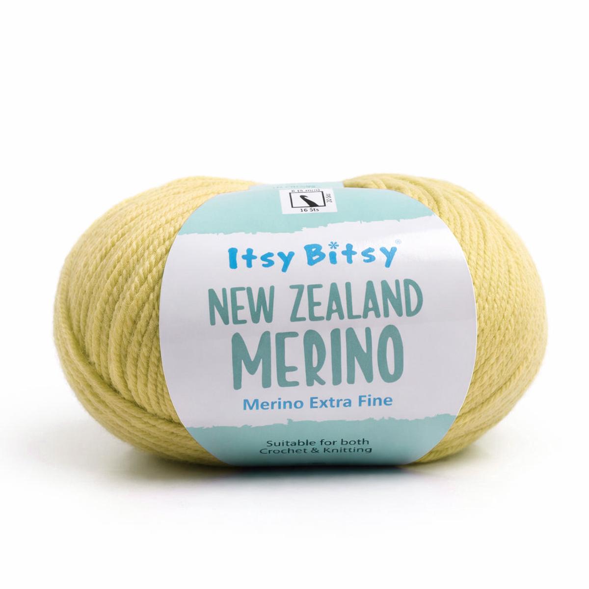 New Zealand Merino Knitting/Crochet Yarn 100% Merino Wool Grey 140m 50g