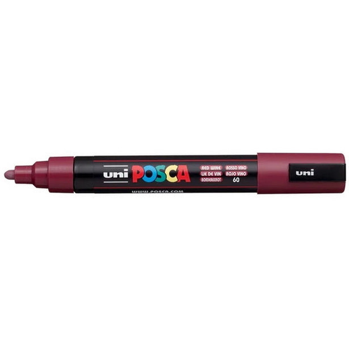 Posca Marker PC-5M Bullet Tip Wine Red