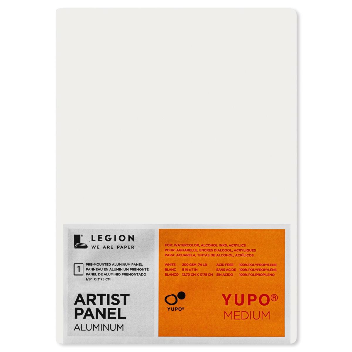Yupo Aluminum Artist Panels 5″ x 7″