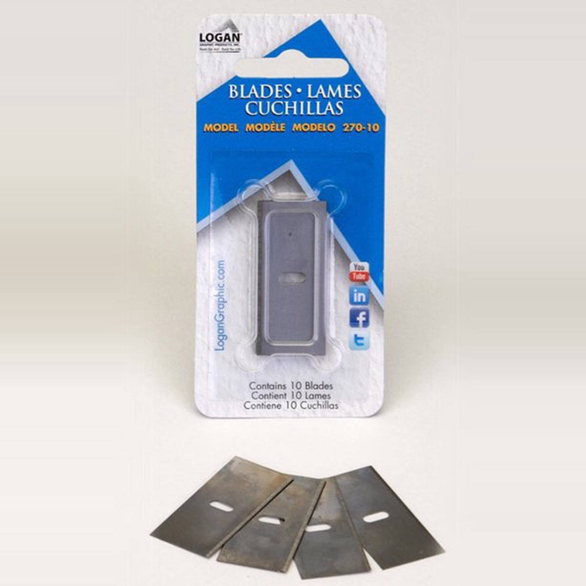 #270 Mat Cutter Blades – 10/pk