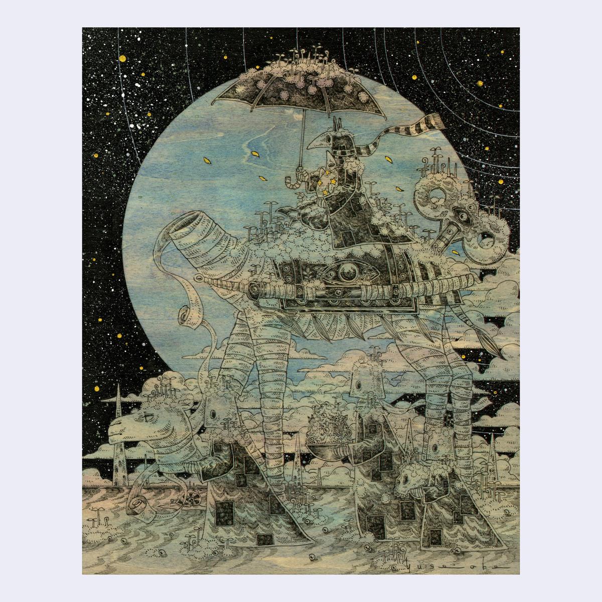 Yusei Abe – A Dream Within a Stone – #15 – “Yoake Mae”