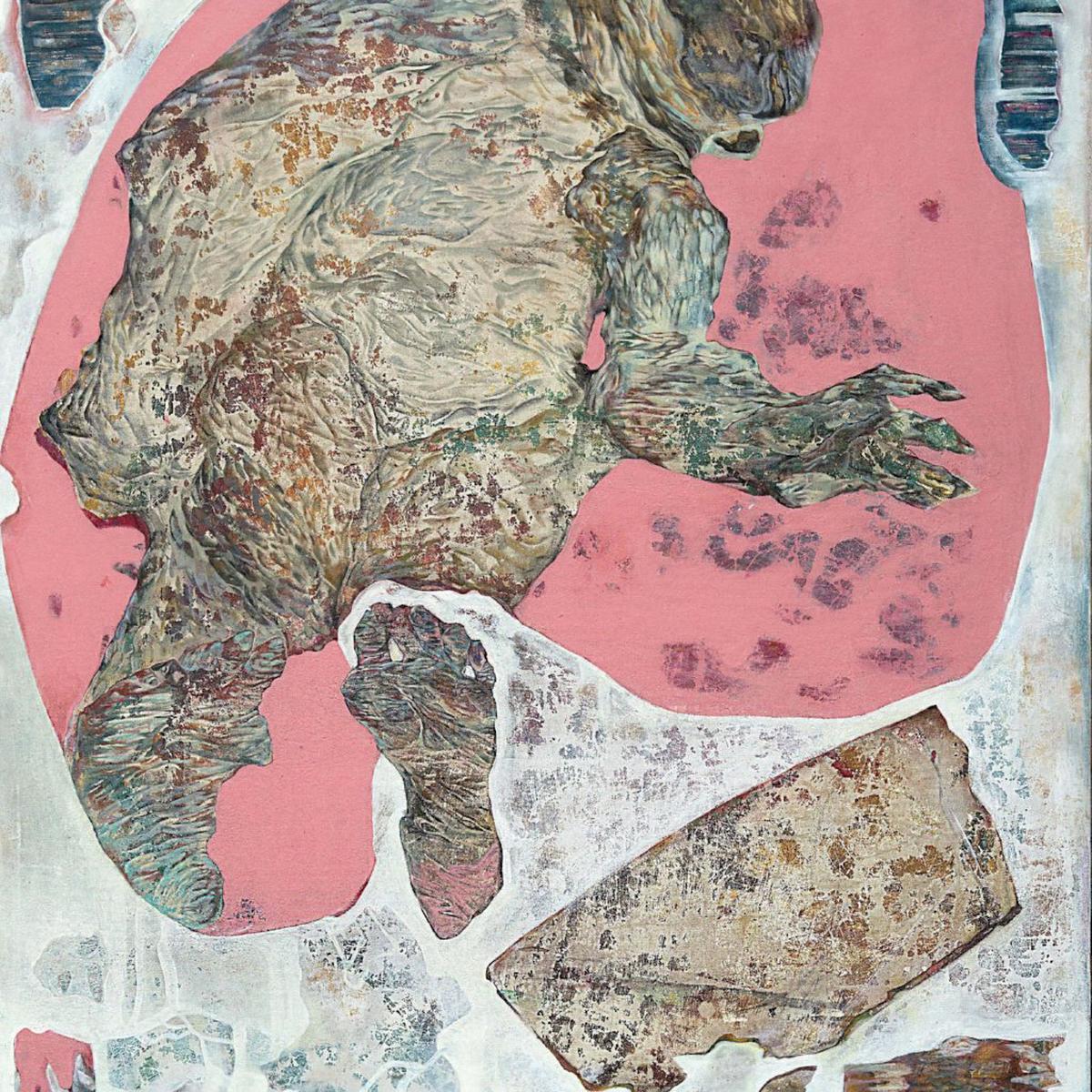 “Big Child” by Polina Shcherbyna, Acrylic & Oil on Canvas