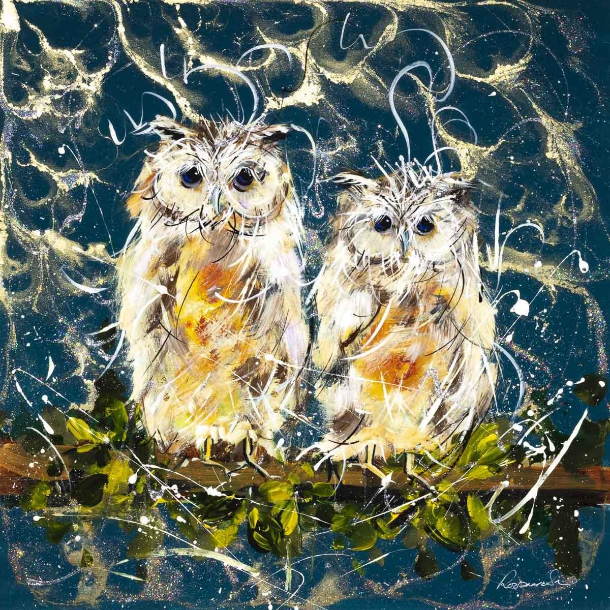Owl Be There For You - Original - SOLD