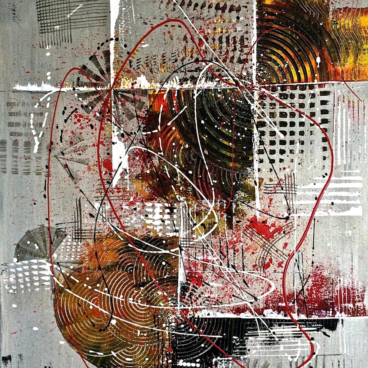 Dynamic by Ana Gonalves, Acrylic on Canvas