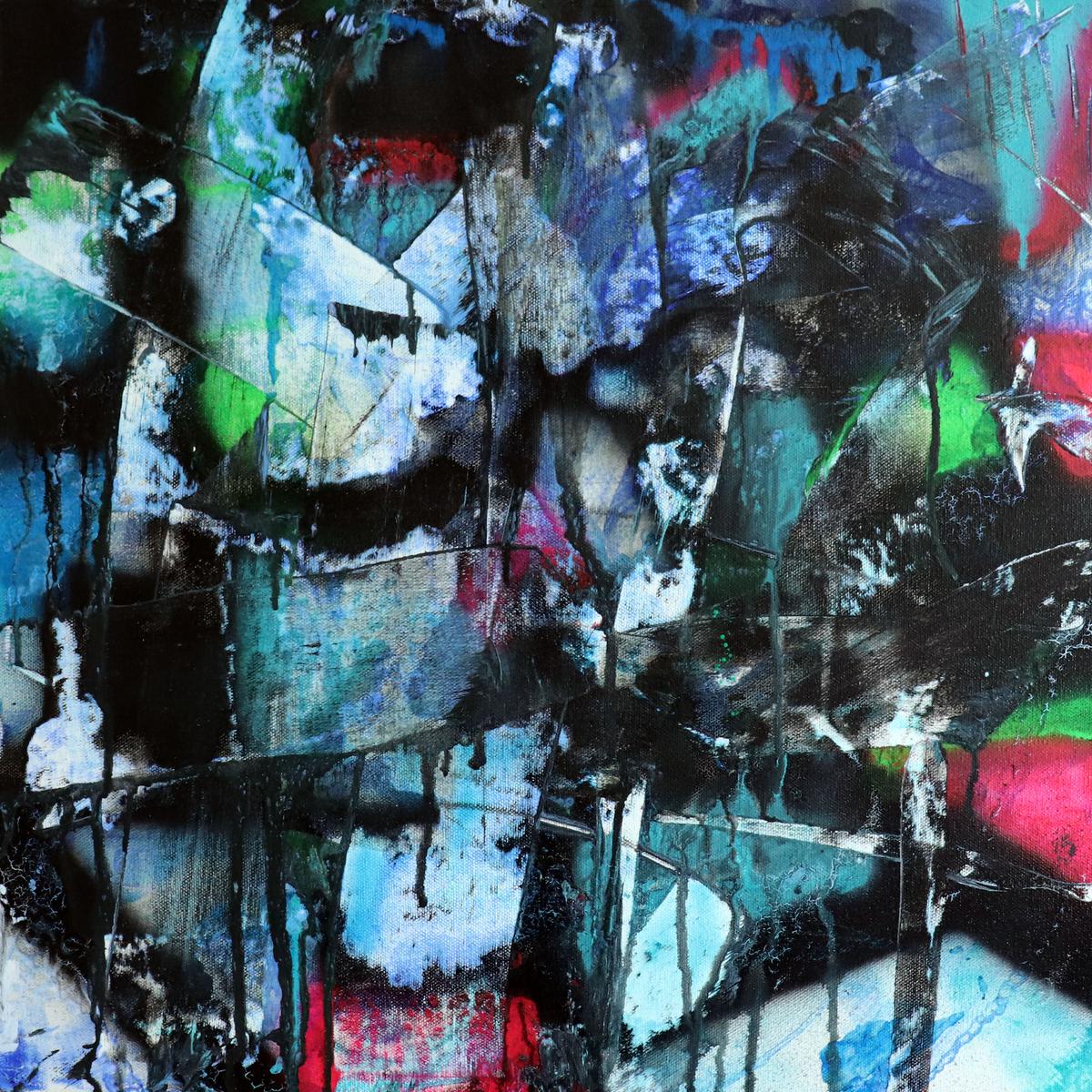 Whatever You Do By Loretta Oberheim, Acrylics and Varnish on Gallery Wrapped Canvas