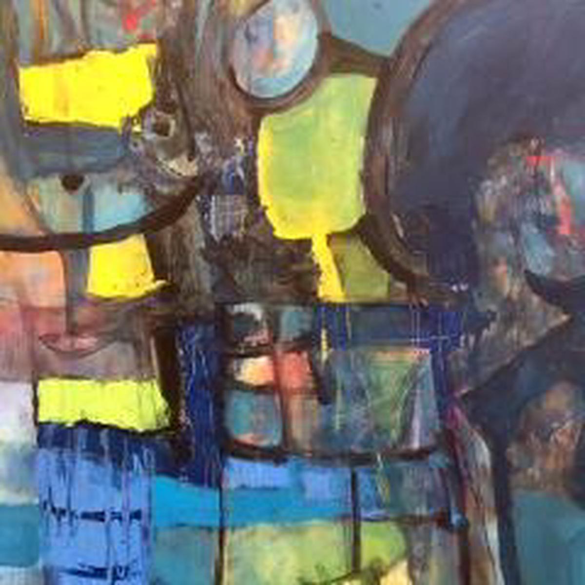 Pagentry by Wayne Lerman, Acrylic on Canvas