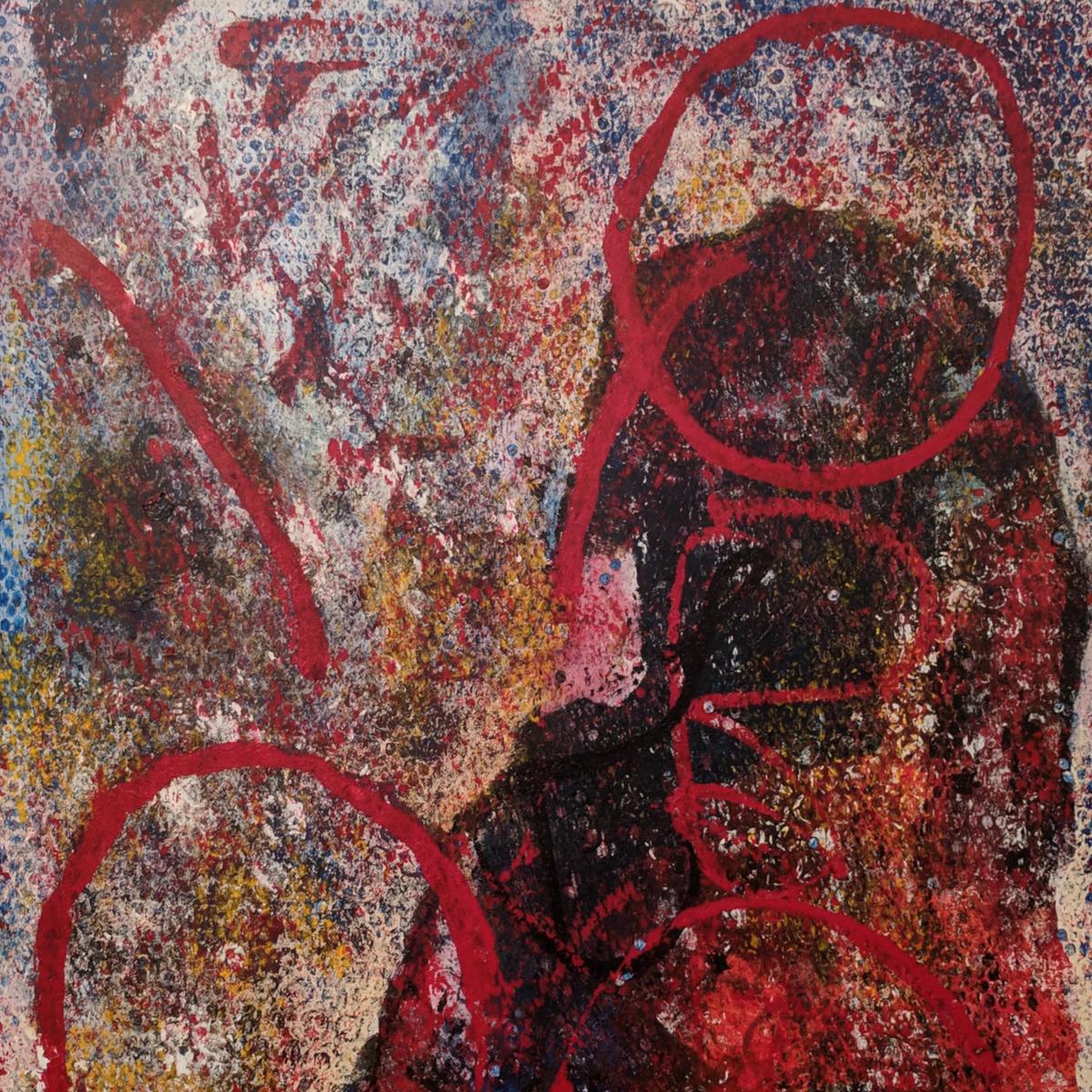 “Fixate” By Tj Palacios, Acrylic on Canvas