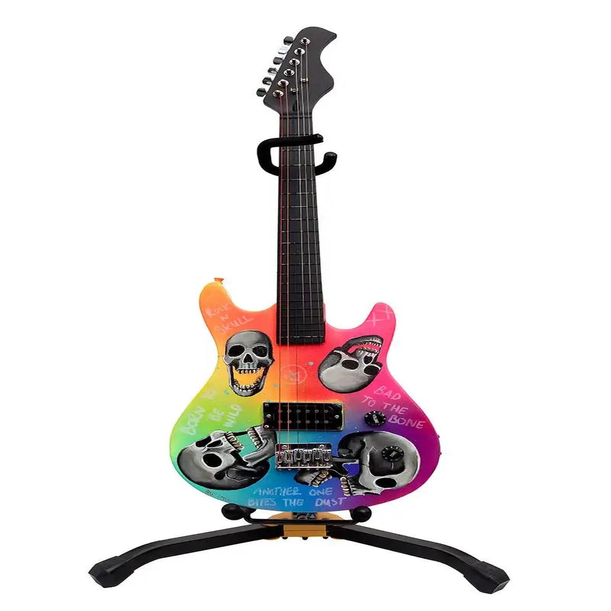 Born to Be Wild  Original Hand Painted Guitar - SOLD