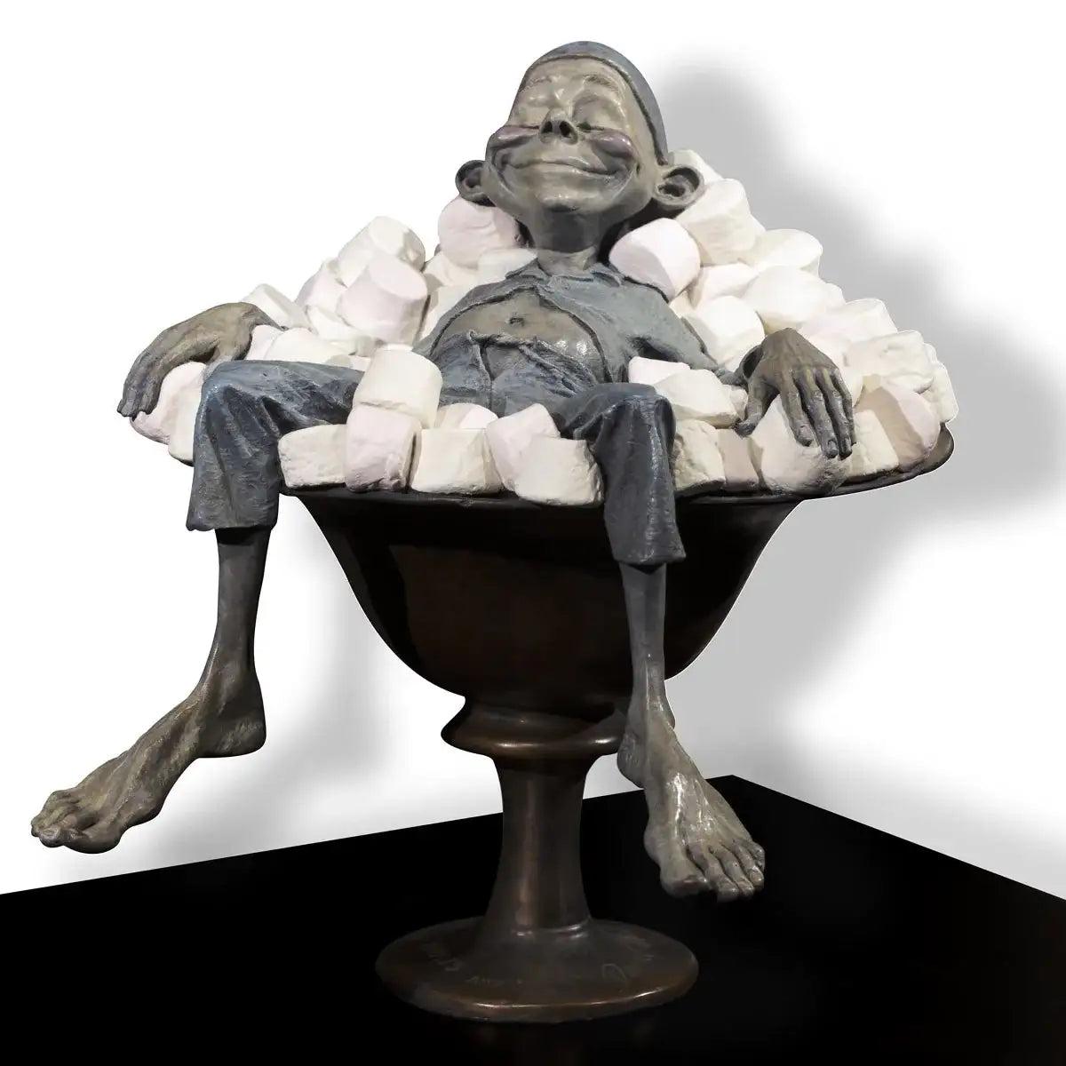 Comfort Food – Bronze Sculpture (Medium) – Edition