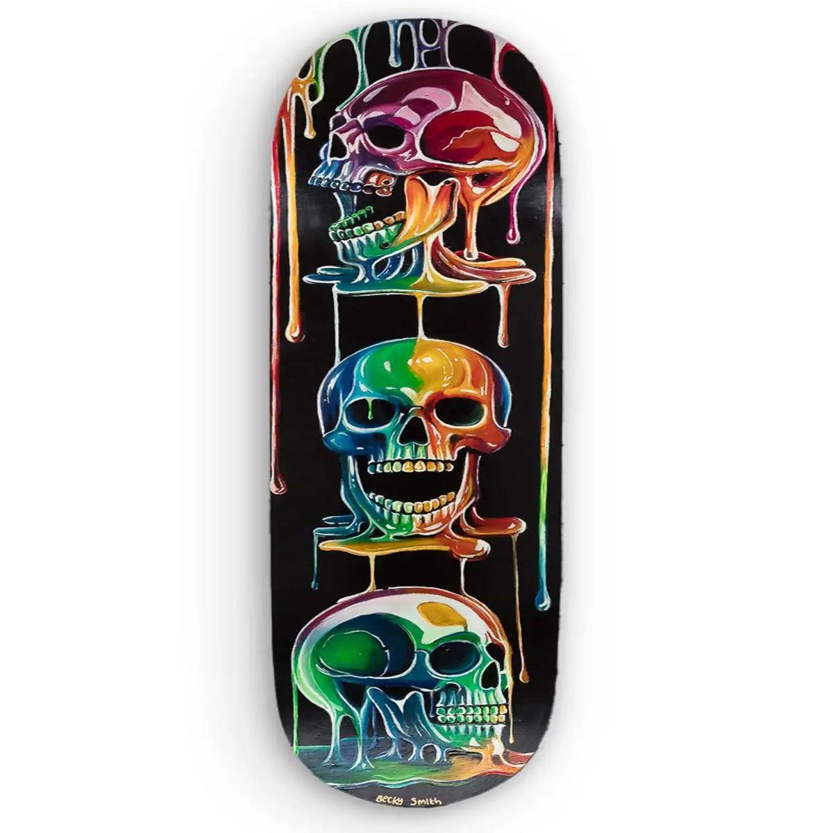 Life On Deck - Original Skate Deck - SOLD