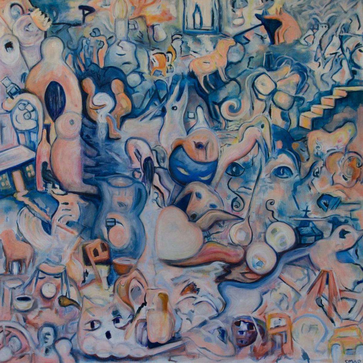 “Back Then, A Mixture of Things Happened” By Susannah Paterson, Oil On Canvas