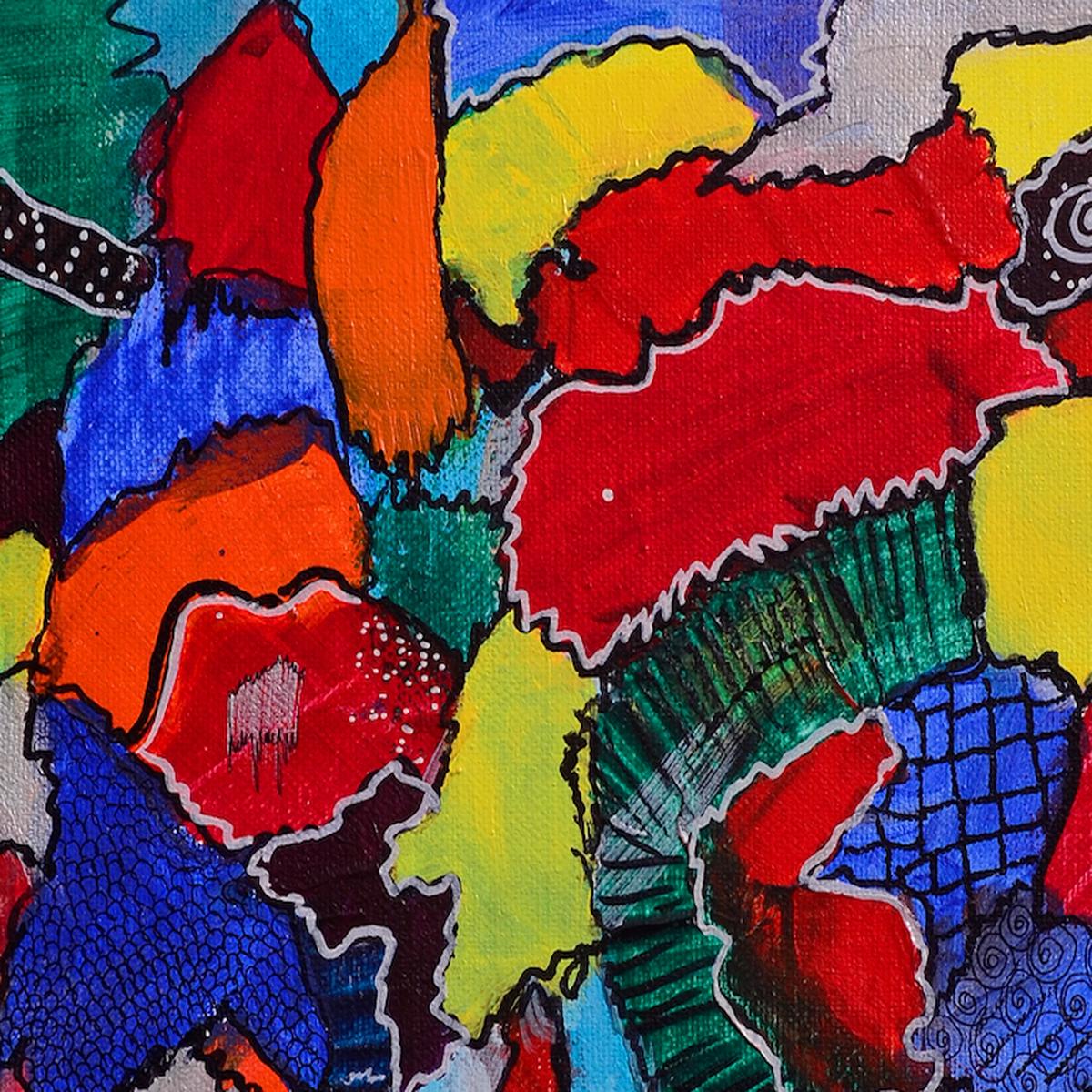 “Emotions” By Jasreet Kaur, Acrylic on Canvas