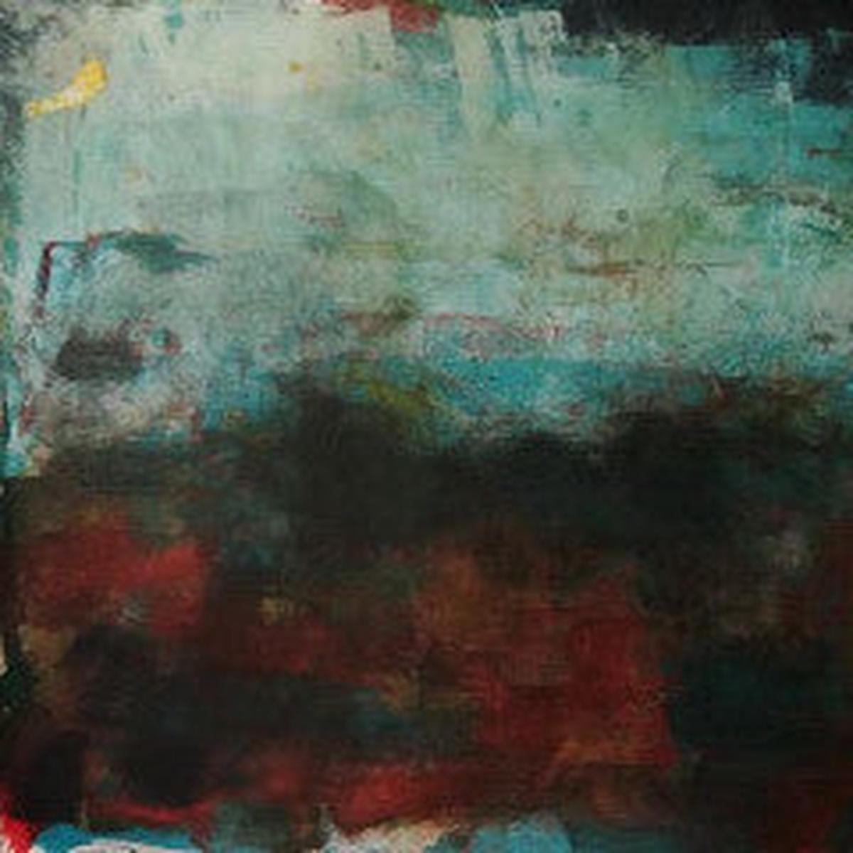 “East” by Javier Cmara, Acrylic, Ink Watercolors & Textures on Cotton Paper