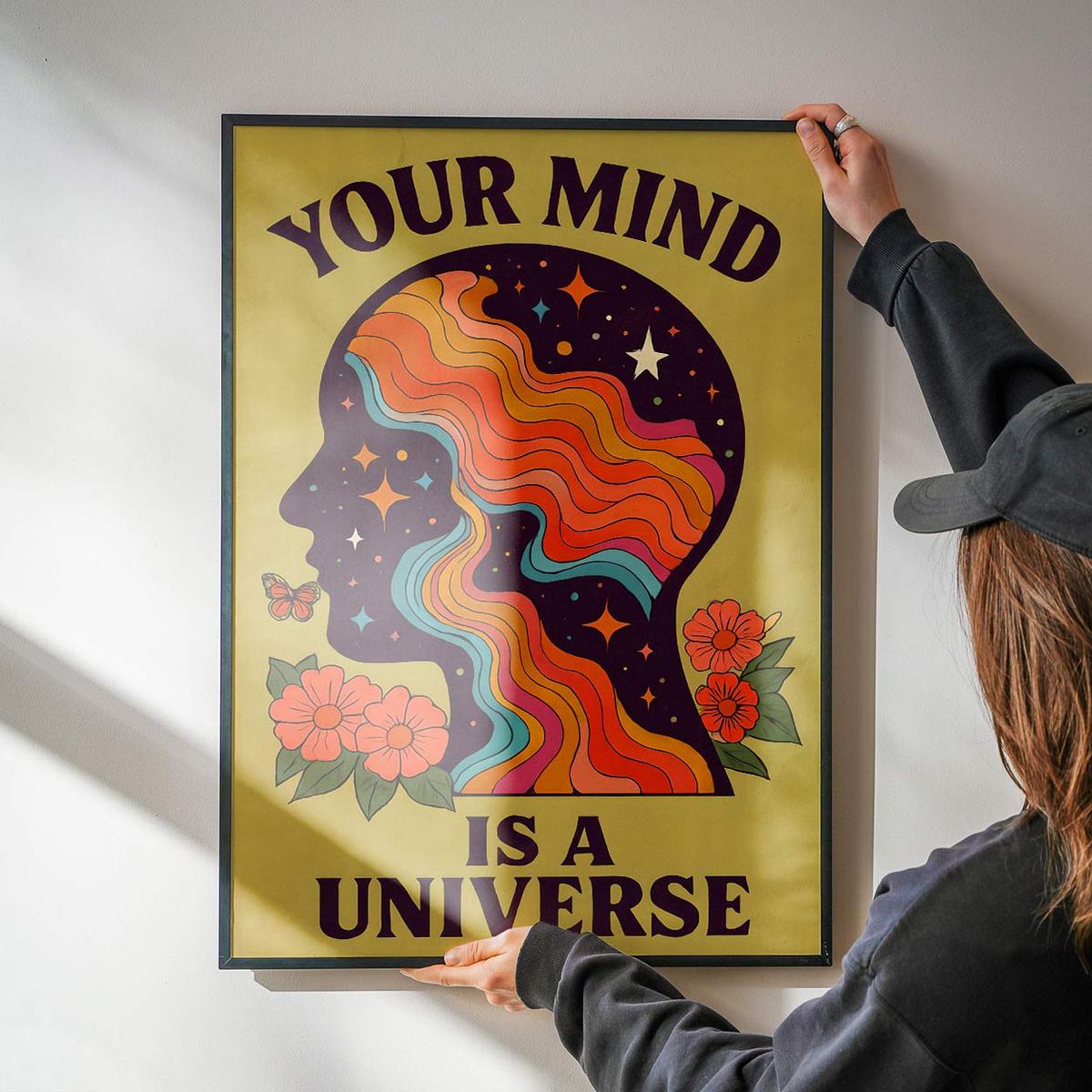 Your Mind is a Universe Art Print