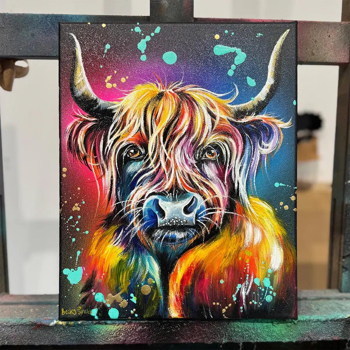 A Highland Glow – Original – SOLD