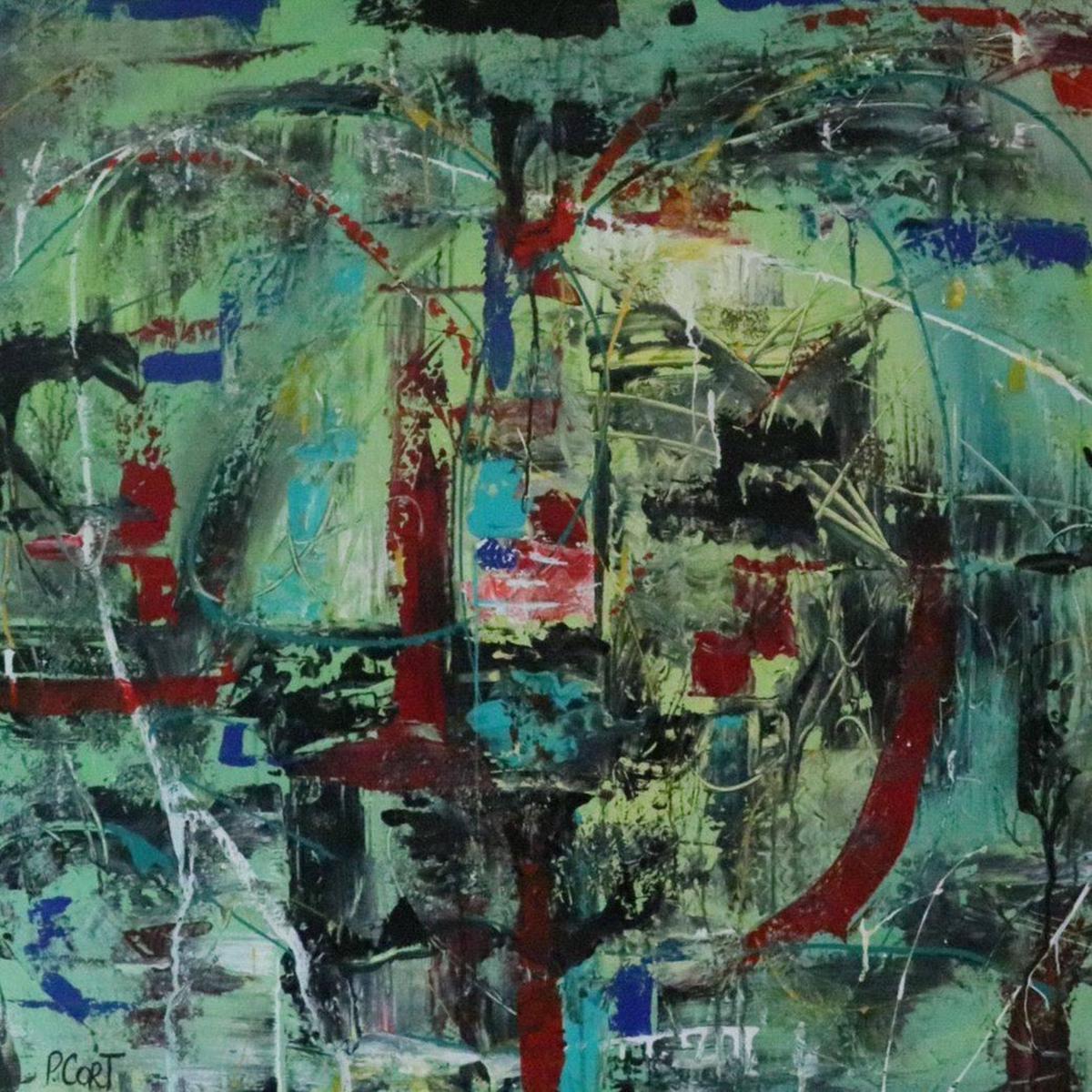 “Independence Day” by Paul Cort, Acrylics/Mixed Media on Canvas