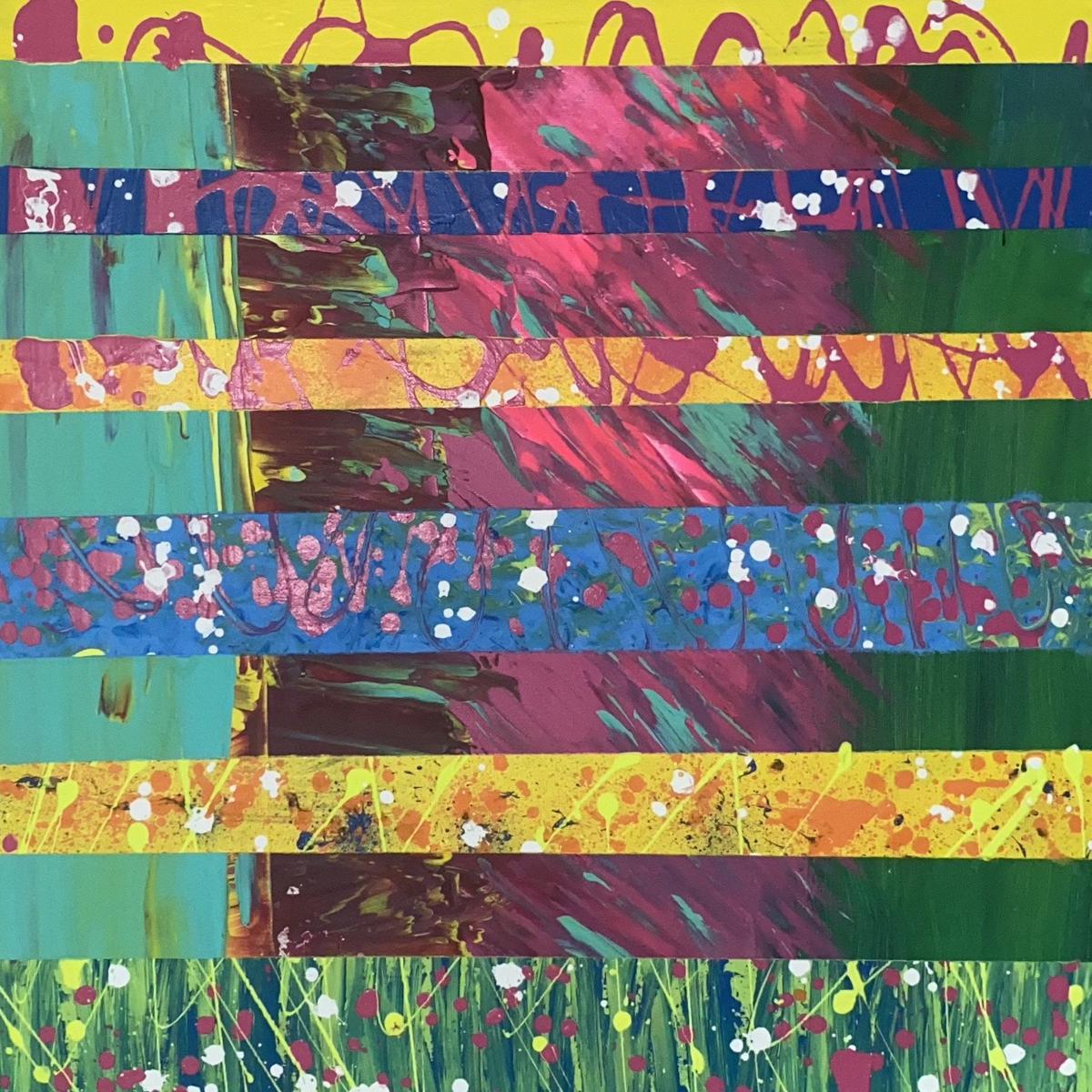 “Candy Land” by Vincia Maloney, Acrylic on Canvas