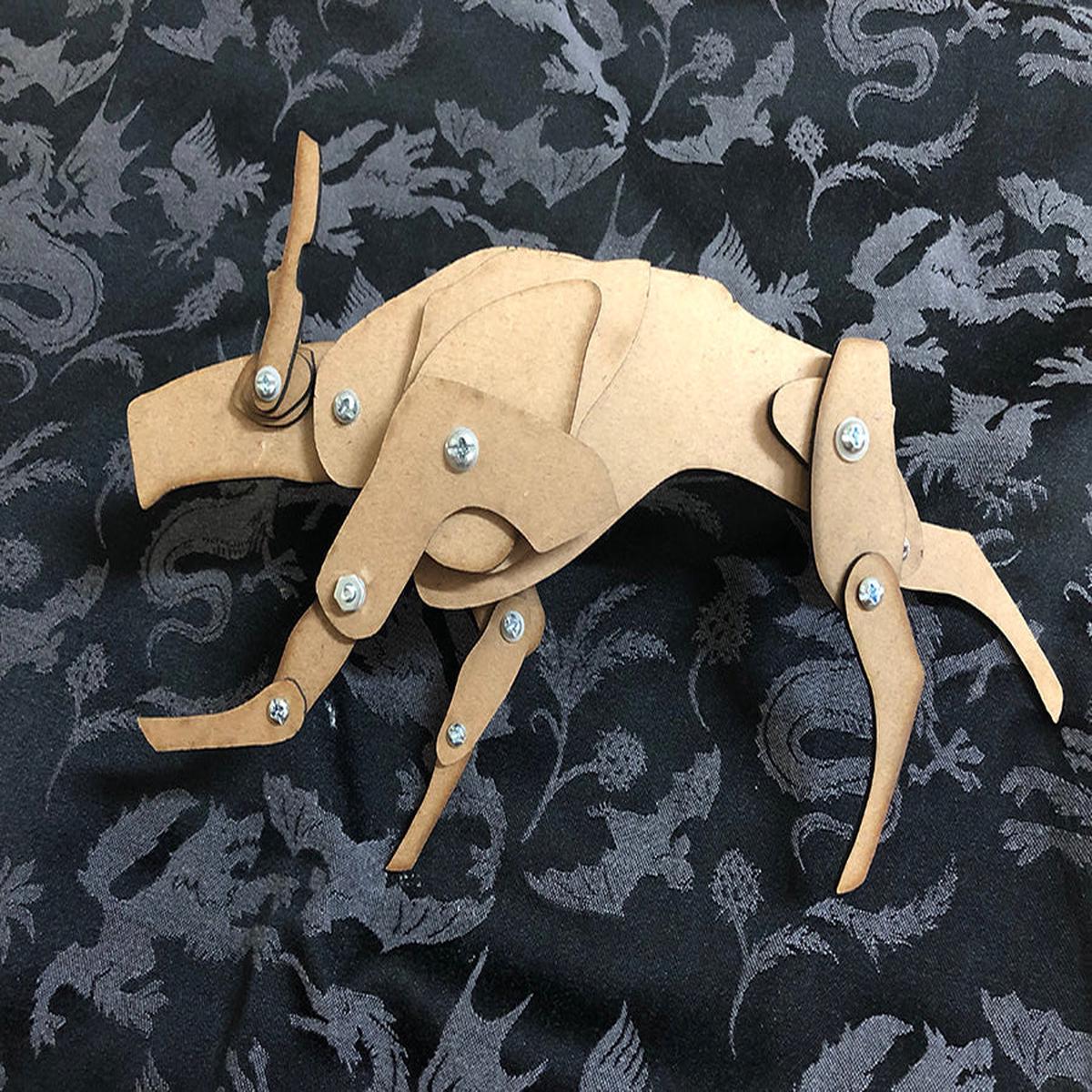 WOOD DOG CREATURE KIT