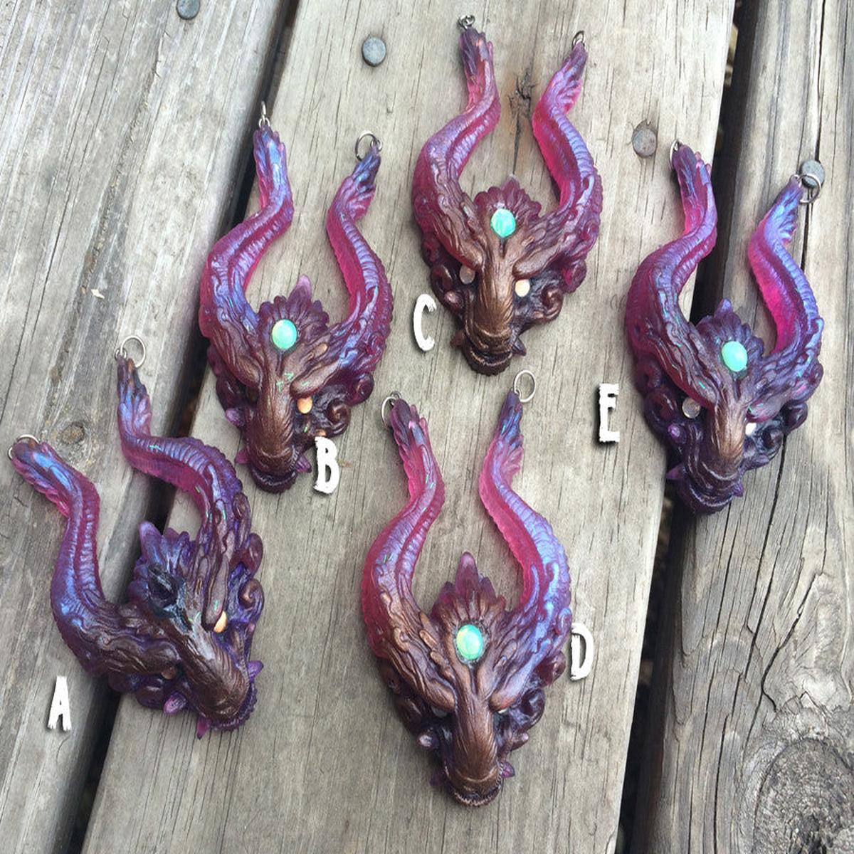 “OLD GUARD” PENDANT- PURPLES