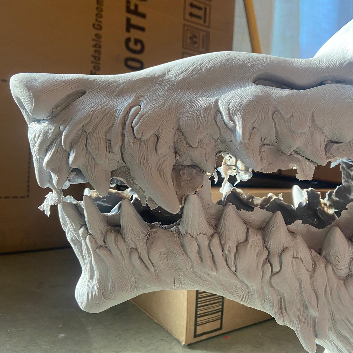 !!! MISCAST!! FLUXWOLF BLANK MASK KIT