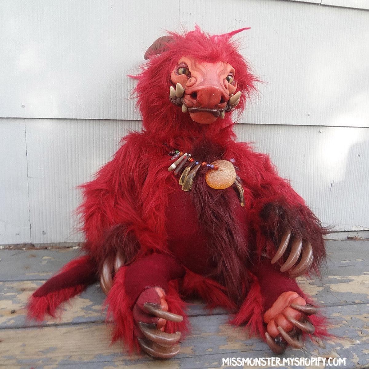 ZEBU THE MONSTER DOLL
